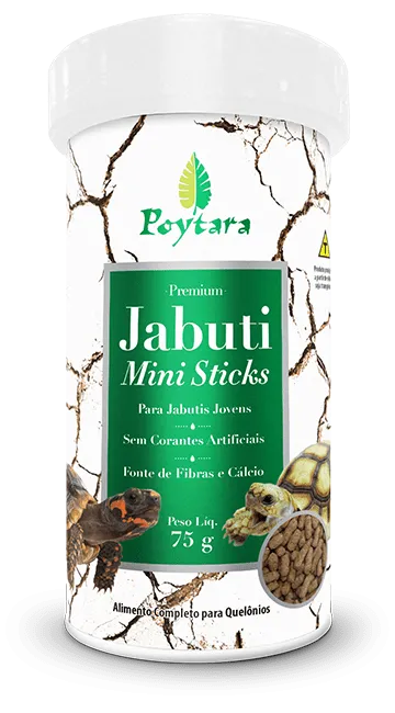 Imagem embalagem produto Poytara Jabuti Mini Sticks