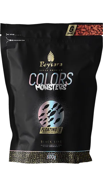 Imagem embalagem produto Poytara Colors Monsters Floating Black Line
