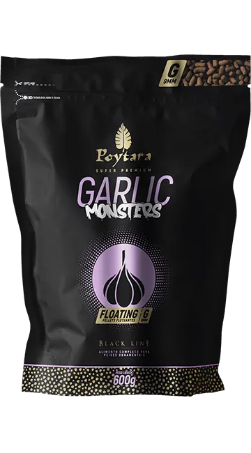 Imagem embalagem produto Poytara Garlic Monsters Floating Black Line